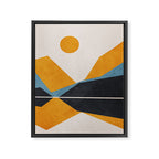 Line Mountain Beauty II Framed Canvas Print Gallery Image 6
