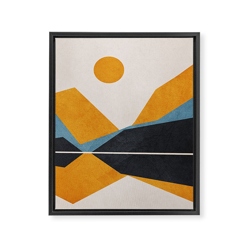 Line Mountain Beauty II Framed Canvas Print Gallery Image 6