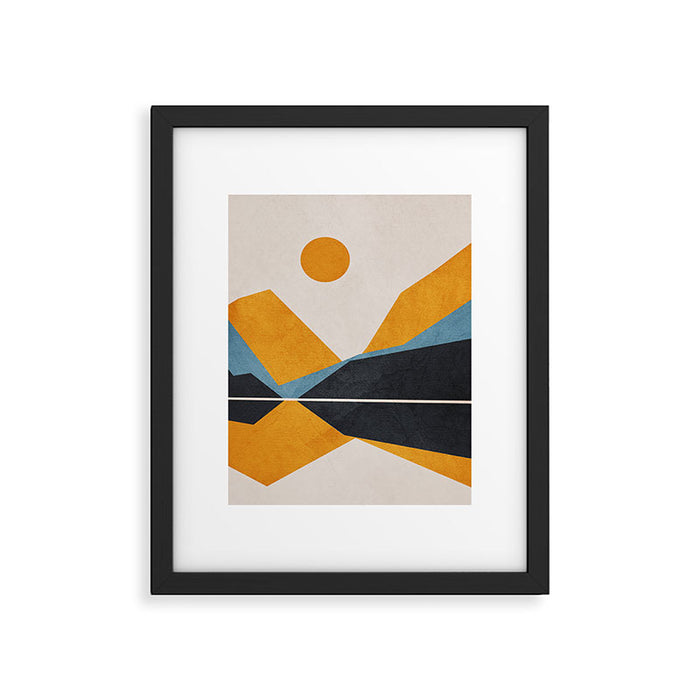 Line Mountain Beauty II Framed Art Print Gallery Image 1
