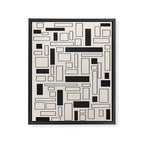 Lines in Motion 1 Framed Canvas Print Gallery Image 6