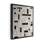 Lines in Motion 1 Framed Canvas Print Gallery Image 2