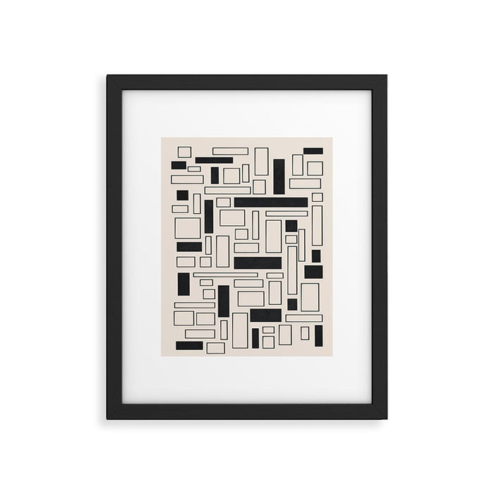 Lines in Motion 1 Framed Art Print Gallery Image 1