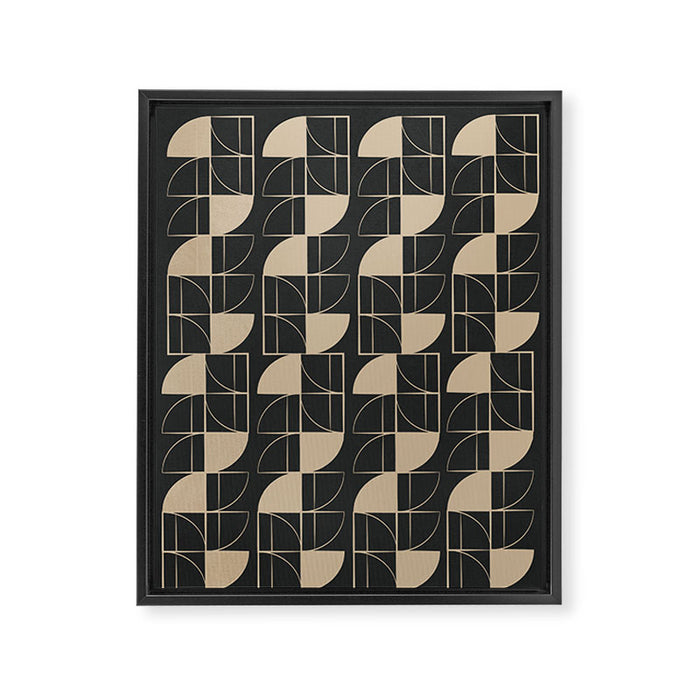 Lines in Motion 10 Framed Canvas Print Gallery Image 1