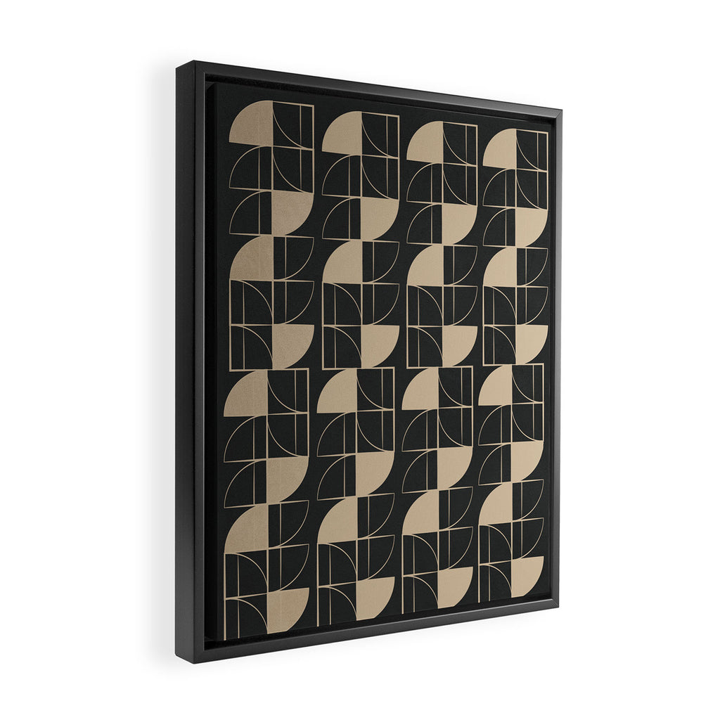 Lines in Motion 10 Framed Canvas Print Gallery Image 2