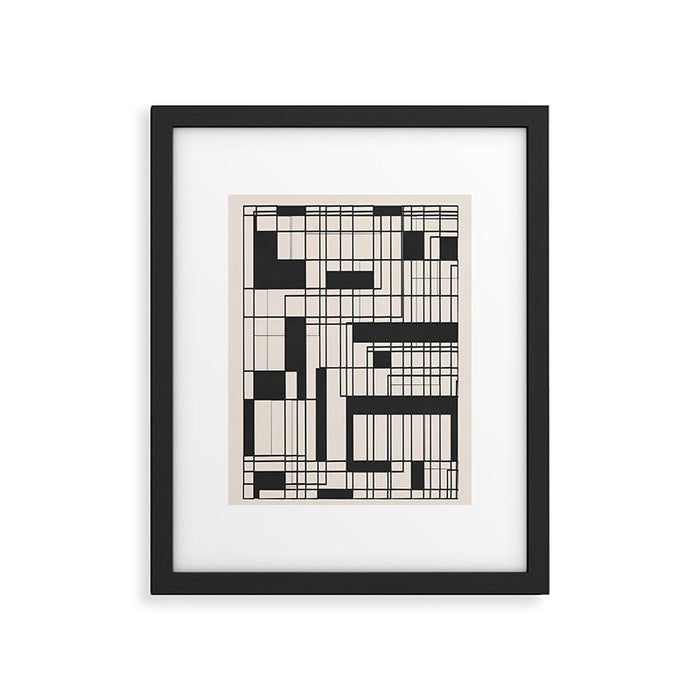 Lines in Motion 13 Framed Art Print Gallery Image 1