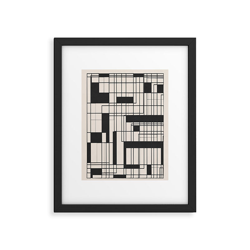 Lines in Motion 13 Framed Art Print Gallery Image 5