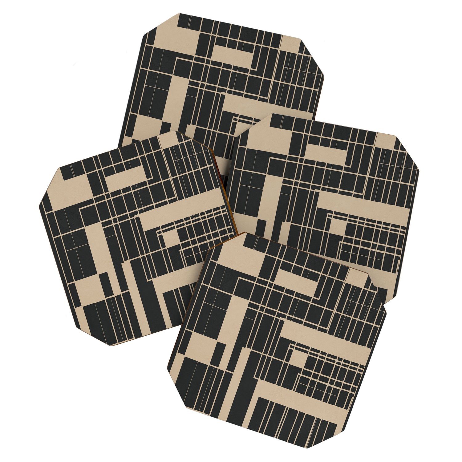 Lines in Motion 14 Coaster Gallery Image 1