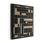 Lines in Motion 14 Framed Canvas Print Gallery Image 2