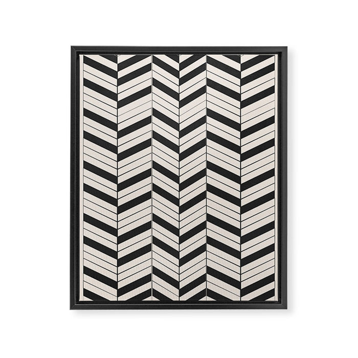 Lines in Motion 17 Framed Canvas Print Gallery Image 1