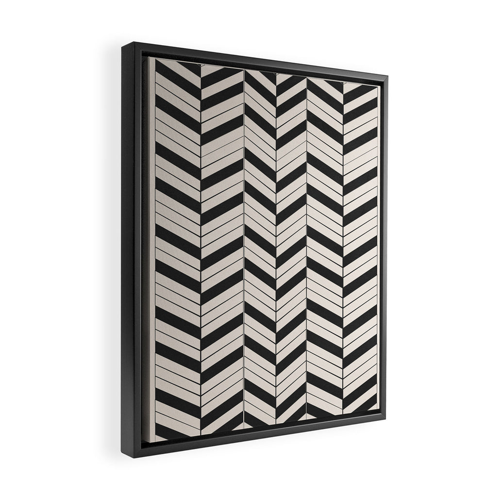 Lines in Motion 17 Framed Canvas Print Gallery Image 2