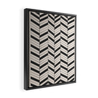 Lines in Motion 17 Framed Canvas Print Gallery Image 2