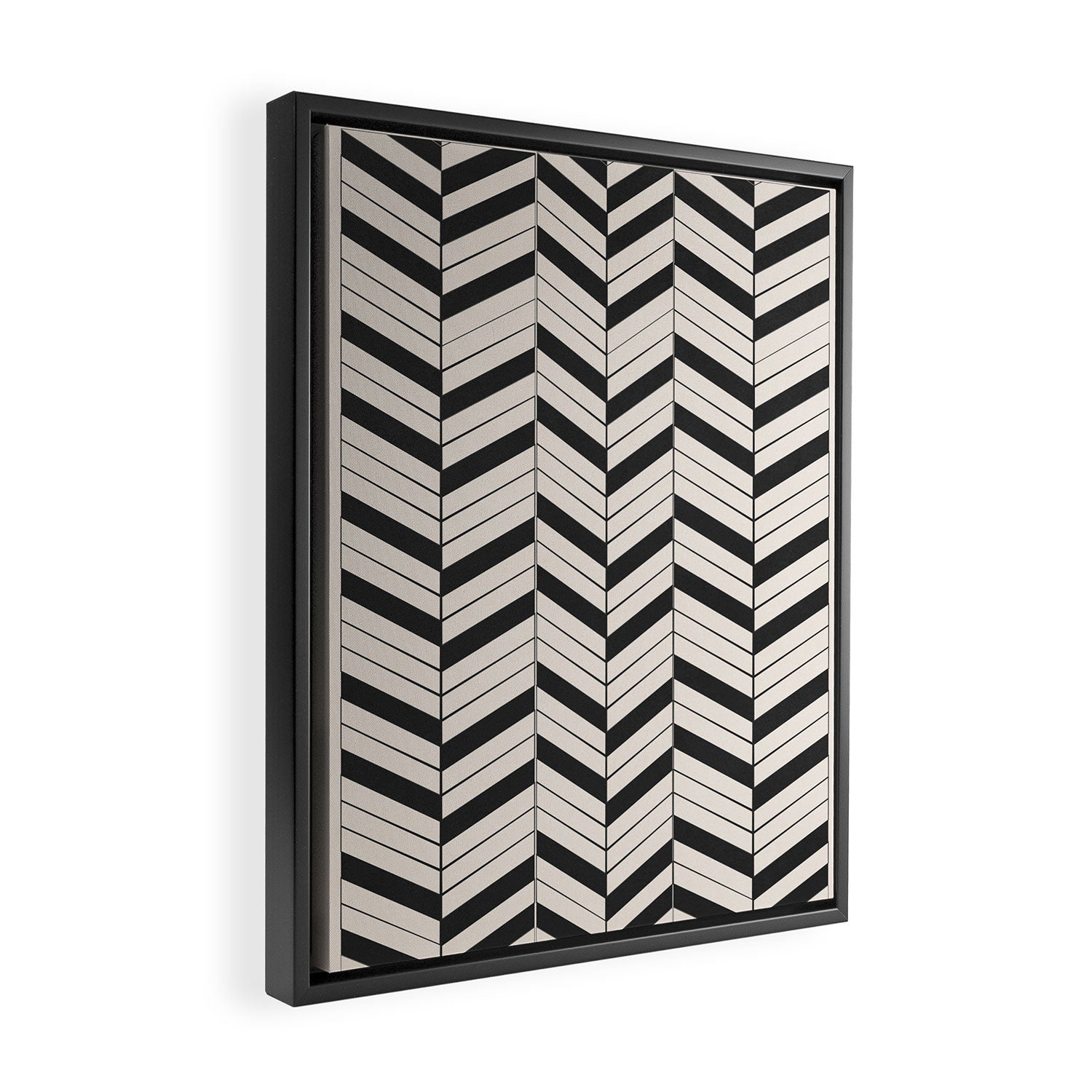 Lines in Motion 17 Framed Canvas Print Gallery Image 2