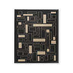 Lines in Motion 2 Framed Canvas Print Gallery Image 6