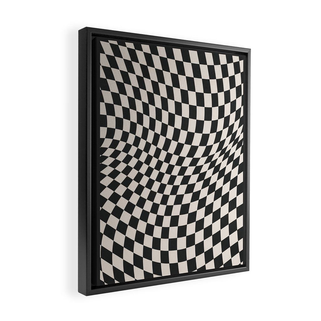Lines in Motion 22 Framed Canvas Print Gallery Image 2