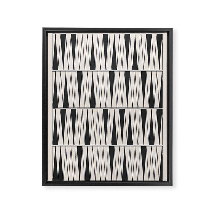 Lines in Motion 25 Framed Canvas Print Gallery Image 1