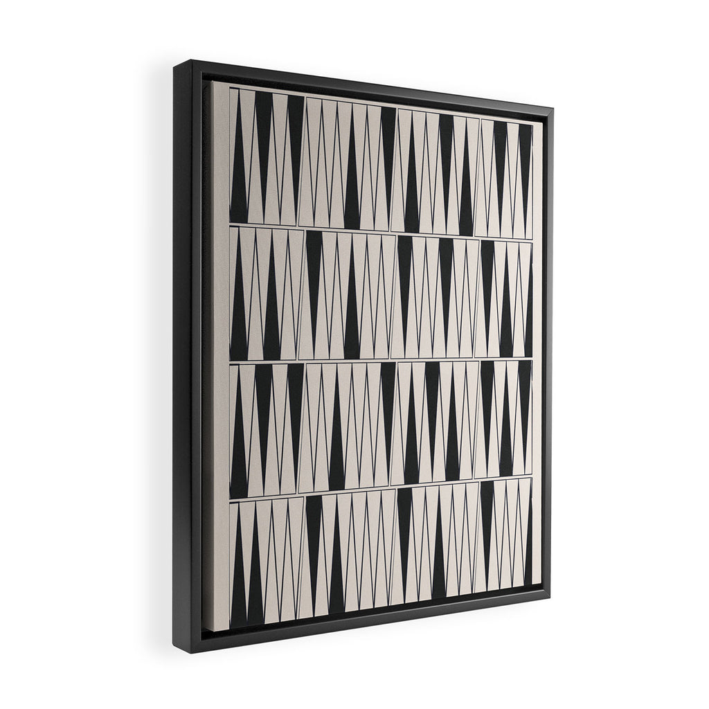 Lines in Motion 25 Framed Canvas Print Gallery Image 2