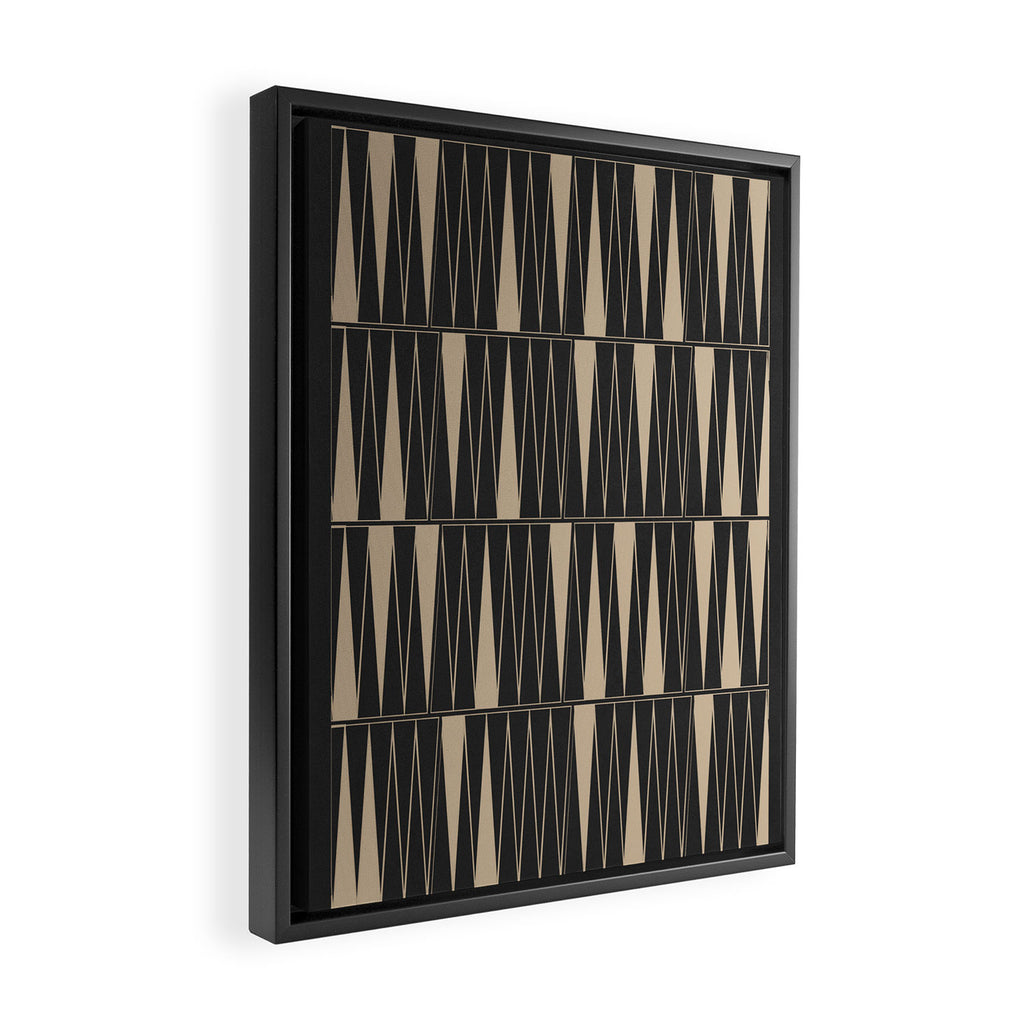 Lines in Motion 26 Framed Canvas Print Gallery Image 2