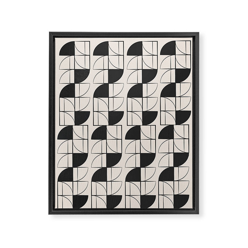 Lines in Motion 9 Framed Canvas Print Gallery Image 6