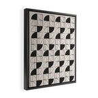 Lines in Motion 9 Framed Canvas Print Gallery Image 2