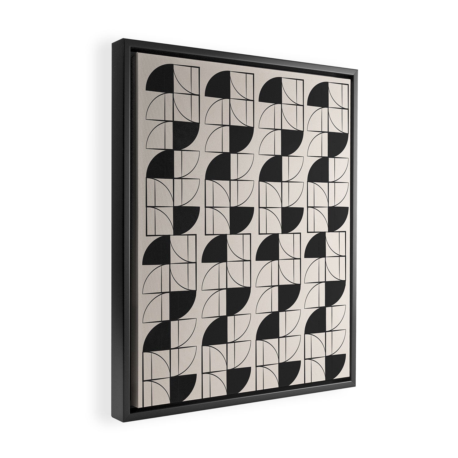 Lines in Motion 9 Framed Canvas Print Gallery Image 2
