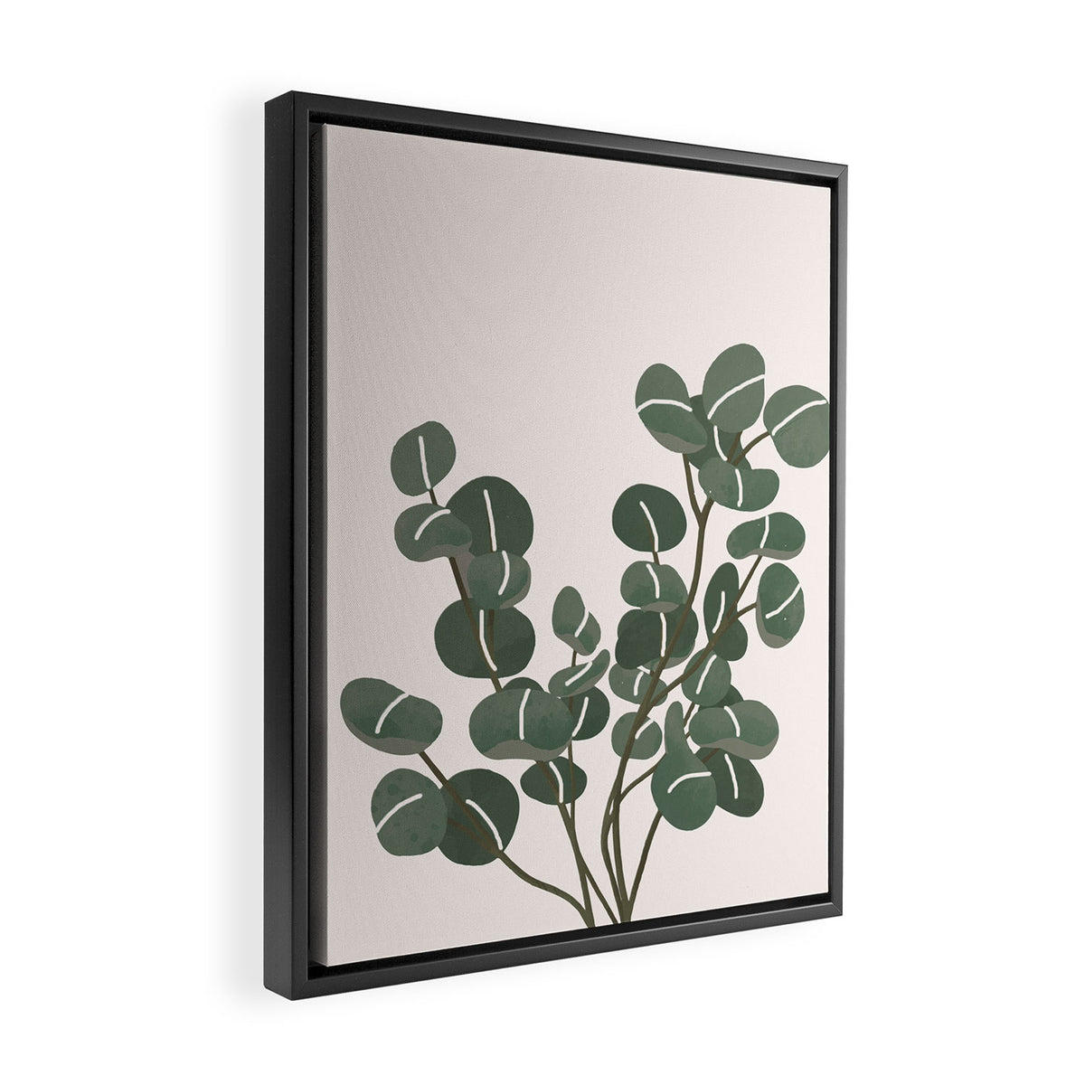 Little Eucalyptus Framed Canvas Print Gallery Image 2