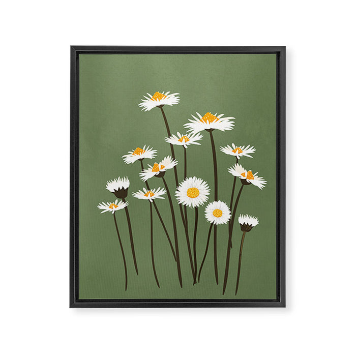 Little Flowers 2 Framed Canvas Print Gallery Image 1