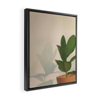 Little Pot Plant Framed Canvas Print Gallery Image 2