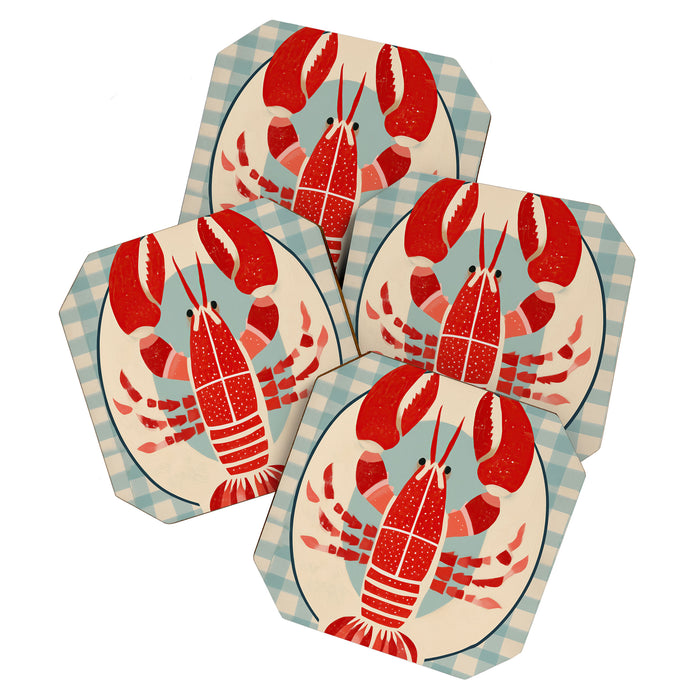 Lobster Lunch Coaster Gallery Image 1