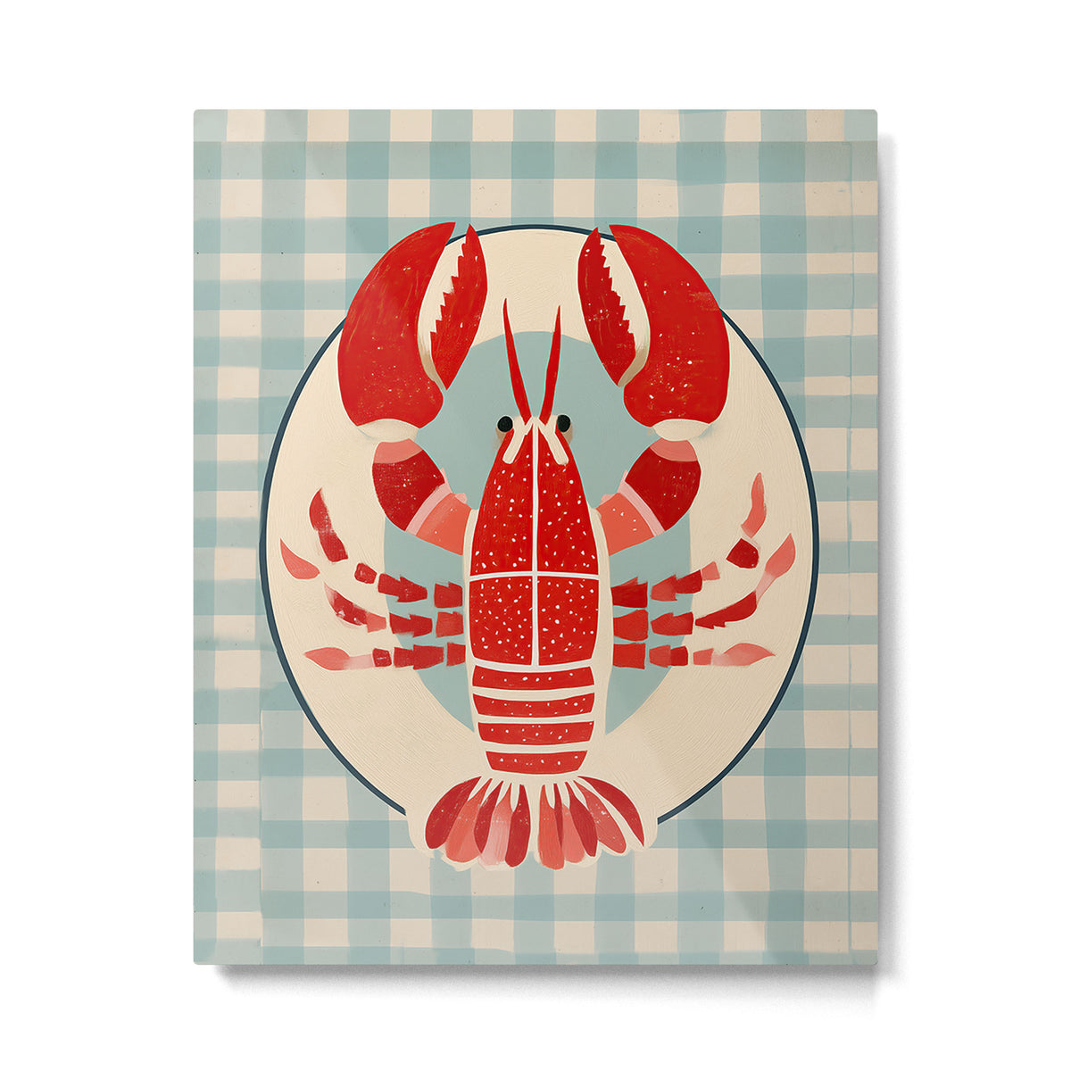 Lobster Lunch Metal Print Gallery Image 4