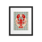 Lobster Lunch Framed Art Print Gallery Image 5