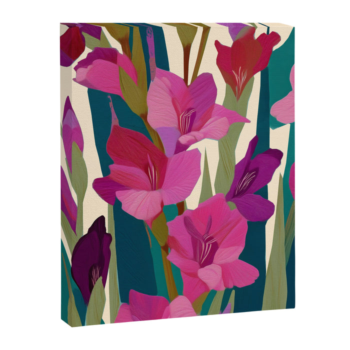 Magenta Garden Canvas Print Gallery Image 1