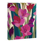 Magenta Garden Canvas Print Gallery Image 6
