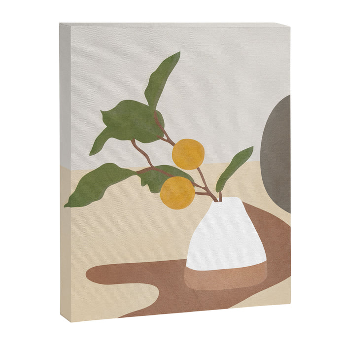Mandarin Branch Canvas Print Gallery Image 1