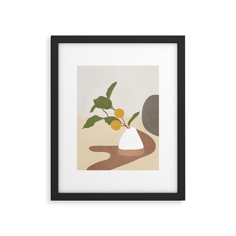 Mandarin Branch Framed Art Print Gallery Image 5