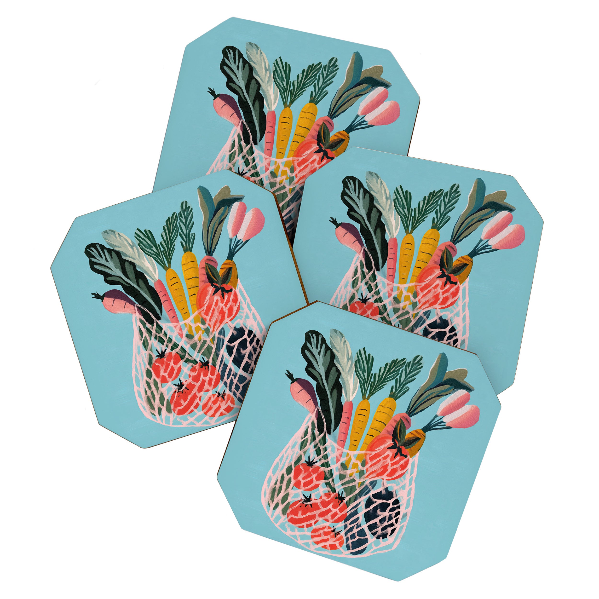 Market Morning Coaster Gallery Image 1