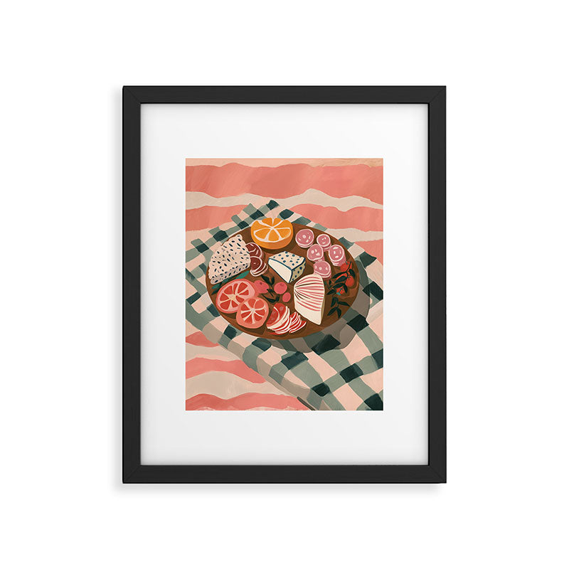 Mediterranean Picnic Framed Art Print Gallery Image 5