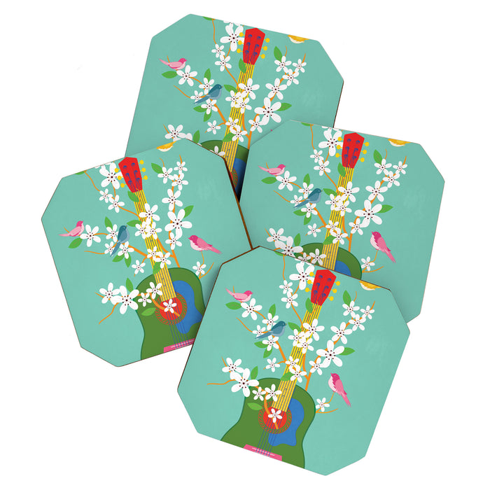 Melody in Bloom 2 Coaster Gallery Image 1