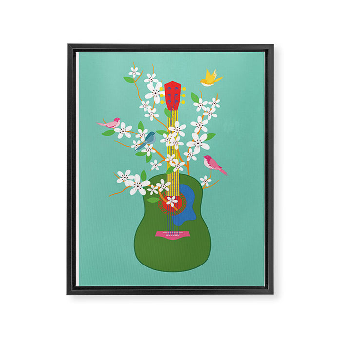 Melody in Bloom 2 Framed Canvas Print Gallery Image 1