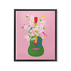 Melody in Bloom 3 Framed Canvas Print Gallery Image 6
