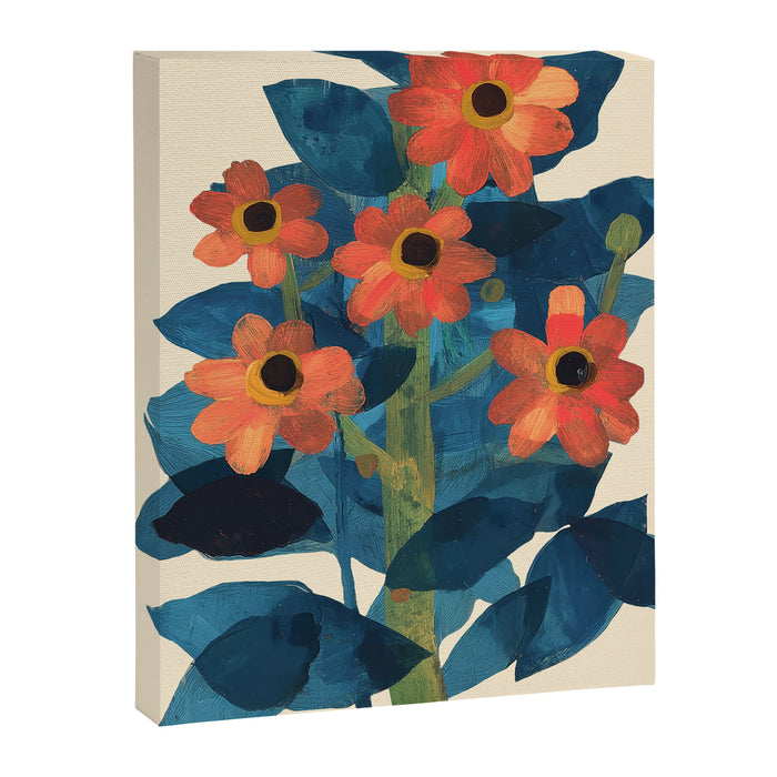 Mexican Sunflower Study Canvas Print Gallery Image 1