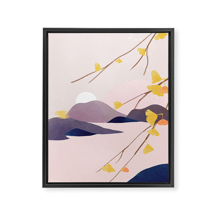 Midnight Bloom 02 Framed Canvas Print Gallery Image 1