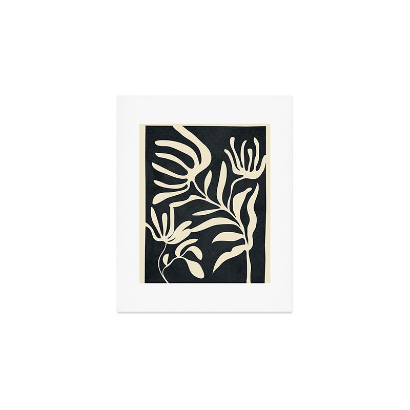 Minimal Abstract Art Plant 1 Art Print Gallery Image 1