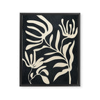 Minimal Abstract Art Plant 1 Framed Canvas Print Gallery Image 6