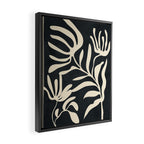 Minimal Abstract Art Plant 1 Framed Canvas Print Gallery Image 2