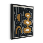 Minimal Abstract Form 2 Framed Canvas Print Gallery Image 2