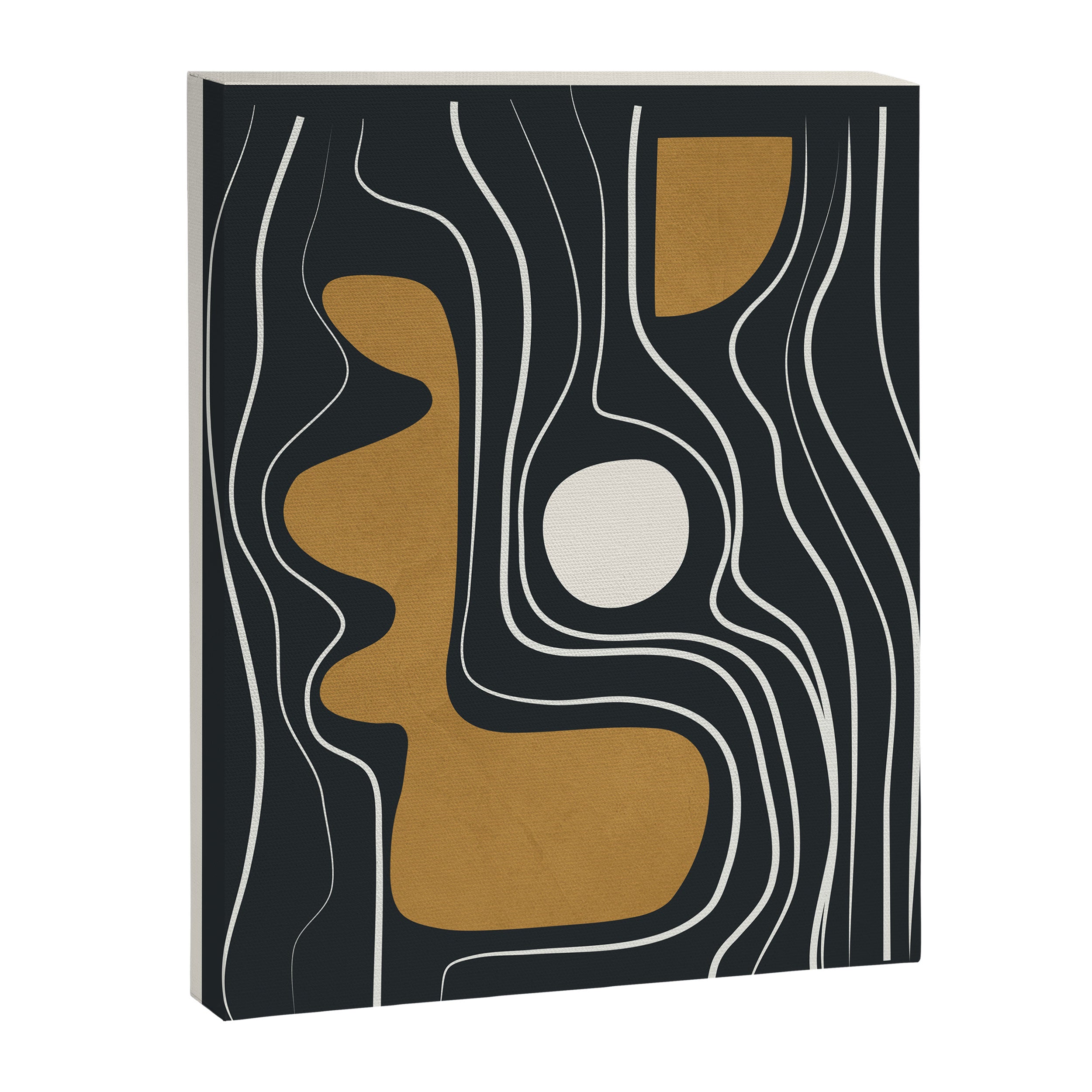 Minimal Abstract Form 3 Canvas Print Gallery Image 6