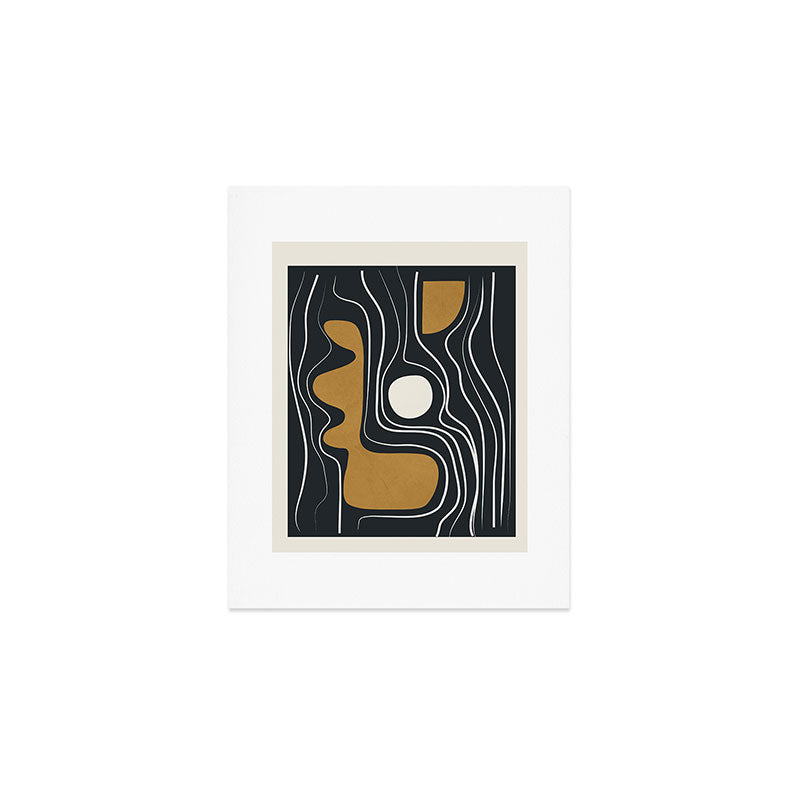 Minimal Abstract Form 3 Art Print Gallery Image 1