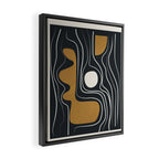 Minimal Abstract Form 3 Framed Canvas Print Gallery Image 2