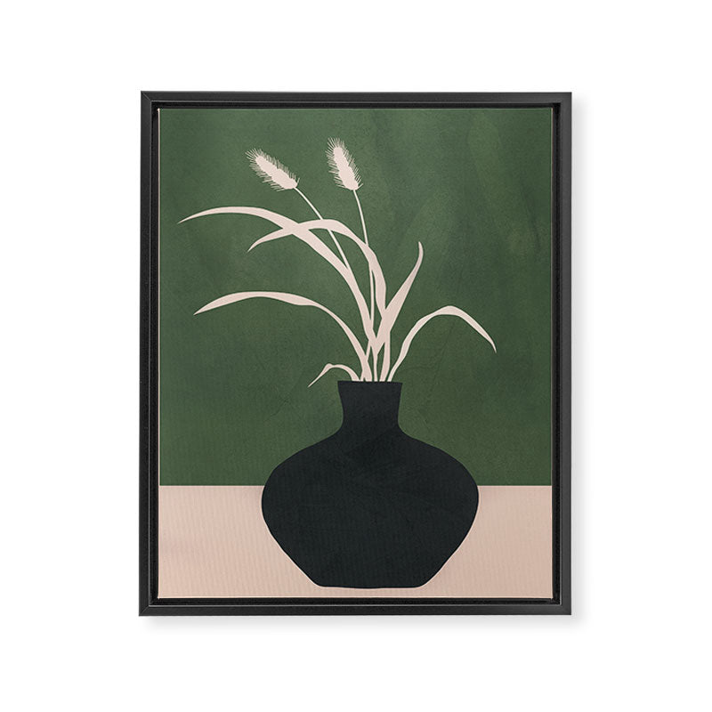 Minimal Abstract Vase Art I Framed Canvas Print Gallery Image 6