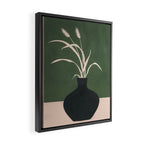 Minimal Abstract Vase Art I Framed Canvas Print Gallery Image 2